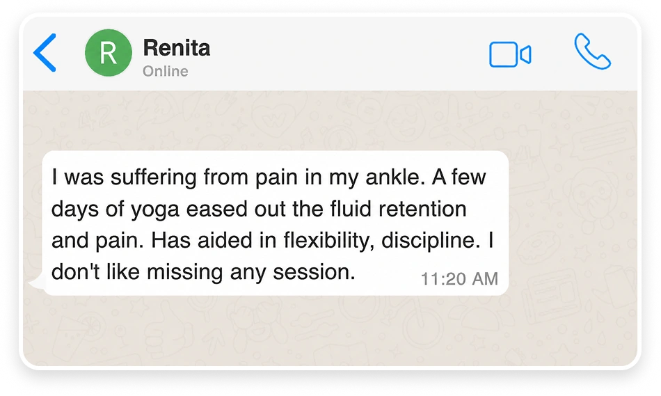 Yoga Circle member review 2