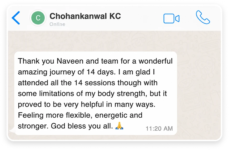 Yoga Circle member review 4