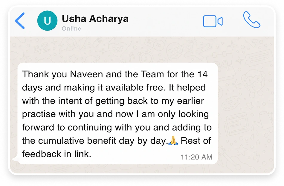 Yoga Circle member review 6